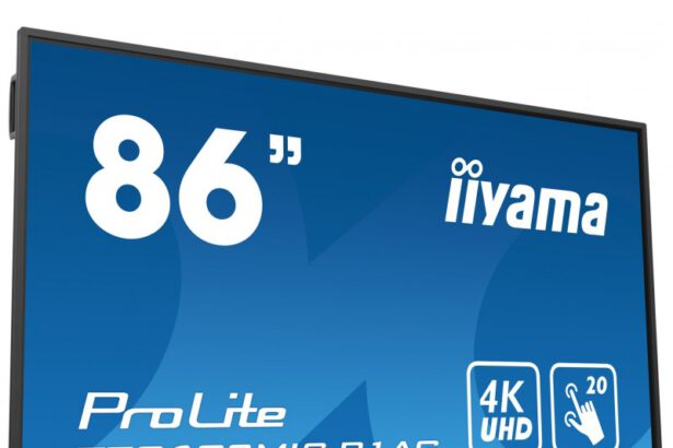 monitor interaktywny iiyama prolite te8603mis b1ag 86 4k antiglare iiwareandorid 20 punktow dotyku ops wifi