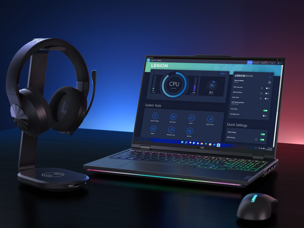 09 Legion Pro 7i Hero UI On Screen